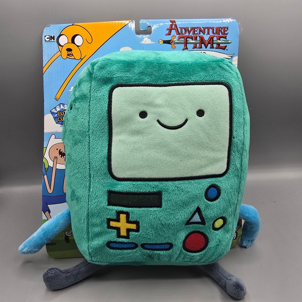 Adventure Time BMO Plush Jazwares Cute Cuddly Cartoon Network Teal Stuffed Toy